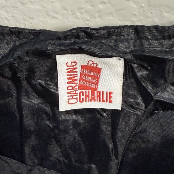 Charming Charlie Black Whimsygoth Mesh Lace Skirt Sz S Witchy Romantic Goth Maxi - Picture 7 of 7